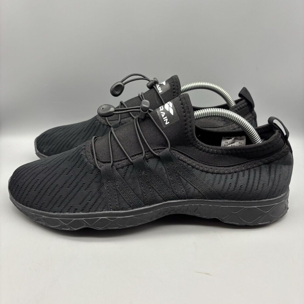 ALEADER‎ Xdrain Water Shoes Men’s Size 9.5 Black Stylish Quick-Dry Sneakers